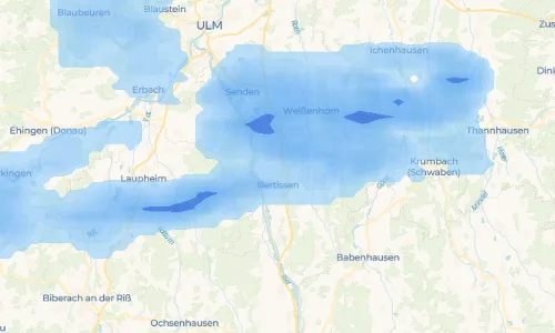 Regenradar Betlinshausen: aktuelle Niederschläge in Betlinshausen und Umgebung, Stand 23. Oktober 2026 um 10:00 Uhr