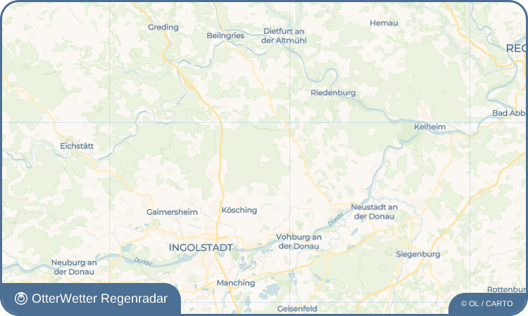 OtterWetter Regenradar-Widget Bettbrunn