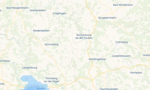 Regenradar Vorschaubild - Aktuelle Niederschläge in Bettenfeld und Umgebung