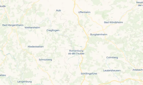 Regenradar Vorschaubild - Aktuelle Niederschläge in Bettwar und Umgebung