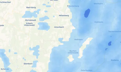 Regenradar Vorschaubild - Aktuelle Niederschläge in Beuchen und Umgebung