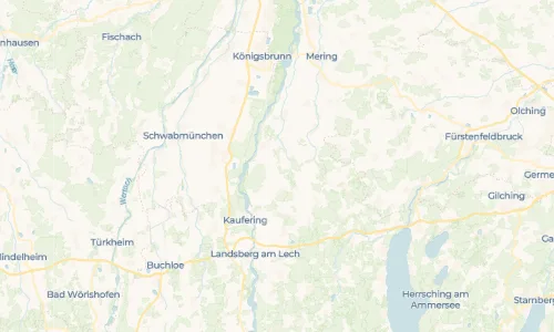 Regenradar Vorschaubild - Aktuelle Niederschläge in Beuerbach und Umgebung