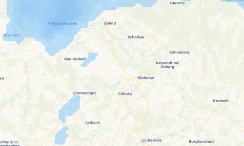 Regenradar Vorschaubild - Aktuelle Niederschläge in Beuerfeld und Umgebung