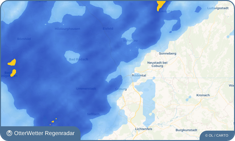 Widget-Vorschau für Beuerfeld Wetter-Widget-Vorschau mit Vorhersagedaten für Beuerfeld