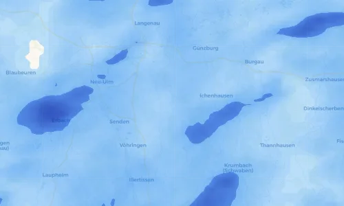 Regenradar Vorschaubild - Aktuelle Niederschläge in Beuren und Umgebung