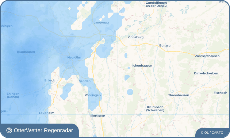 OtterWetter Regenradar-Widget Beuren