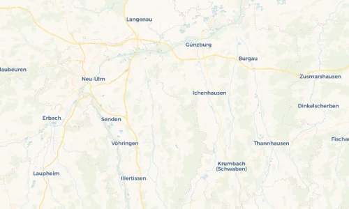 Regenradar Vorschaubild - Aktuelle Niederschläge in Biberberg und Umgebung