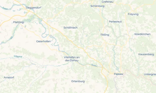 Regenradar Vorschaubild - Aktuelle Niederschläge in Bichlberg und Umgebung
