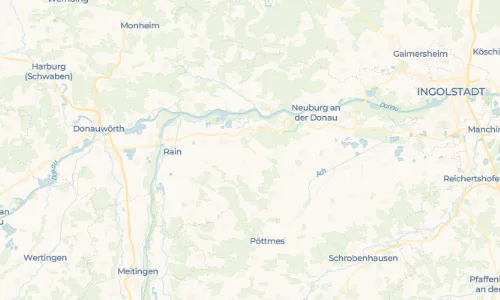 Regenradar Biding: aktuelle Niederschläge in Biding und Umgebung, Stand 17. Oktober 2026 um 3:40 Uhr
