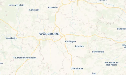 Regenradar Vorschaubild - Aktuelle Niederschläge in Biebelried und Umgebung