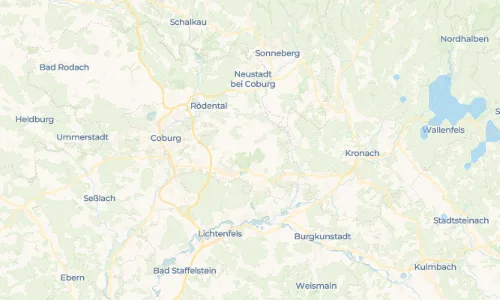 Regenradar Vorschaubild - Aktuelle Niederschläge in Bieberbach und Umgebung