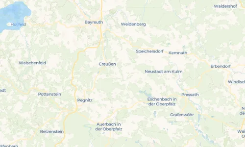 Regenradar Vorschaubild - Aktuelle Niederschläge in Bieberswöhr und Umgebung