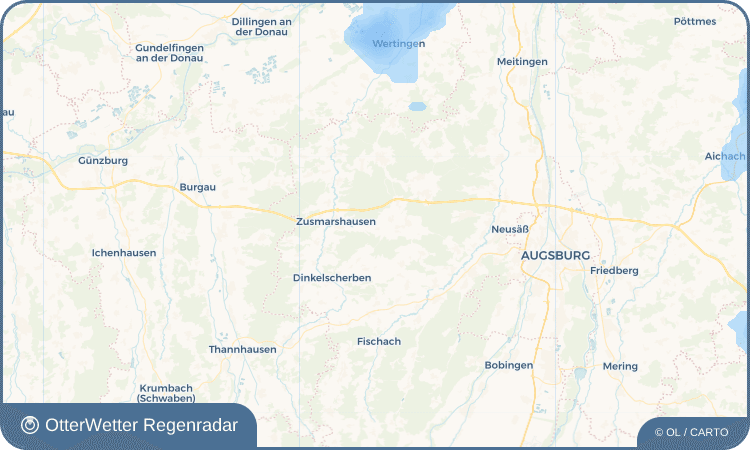 Widget-Vorschau für Bieselbach Wetter-Widget-Vorschau mit Vorhersagedaten für Bieselbach