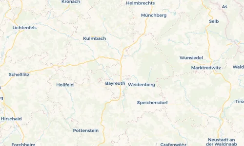 Regenradar Vorschaubild - Aktuelle Niederschläge in Bindlach und Umgebung