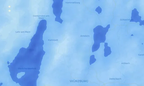 Regenradar Vorschaubild - Aktuelle Niederschläge in Binsfeld und Umgebung