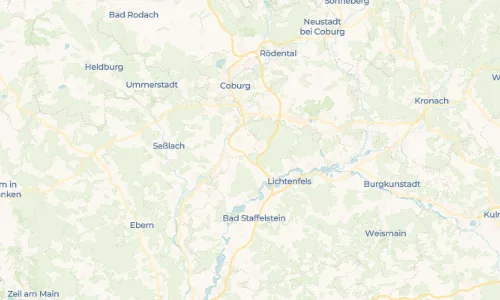 Regenradar Vorschaubild - Aktuelle Niederschläge in Birkach am Forst und Umgebung