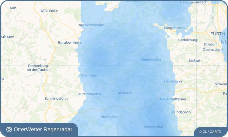 OtterWetter Regenradar-Widget Birkenfels