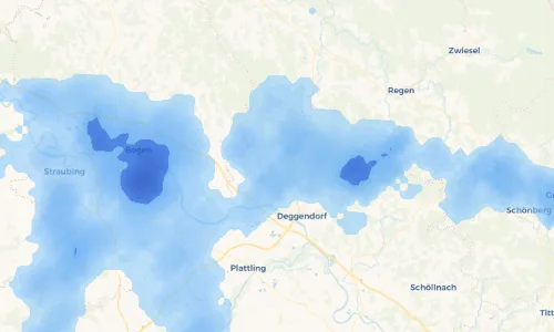Regenradar Vorschaubild - Aktuelle Niederschläge in Birket und Umgebung