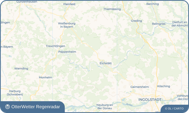 OtterWetter Regenradar-Widget Birkhof