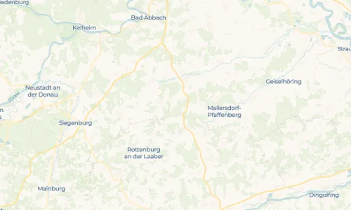 Regenradar Vorschaubild - Aktuelle Niederschläge in Birnbach und Umgebung