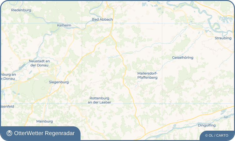 OtterWetter Regenradar-Widget Birnbach