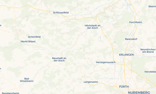 Regenradar Vorschaubild - Aktuelle Niederschläge in Birnbaum und Umgebung