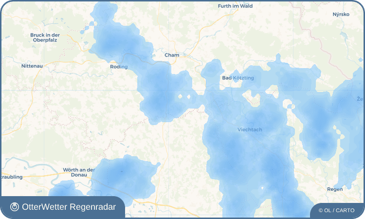 OtterWetter Regenradar-Widget Birnbrunn