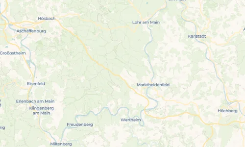 Regenradar Vorschaubild - Aktuelle Niederschläge in Bischbrunn und Umgebung