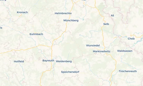 Regenradar Vorschaubild - Aktuelle Niederschläge in Bischofsgrün und Umgebung