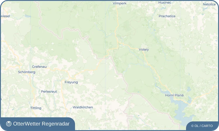 Wetter-Widget-Vorschau mit Vorhersagedaten für Bischofsreut