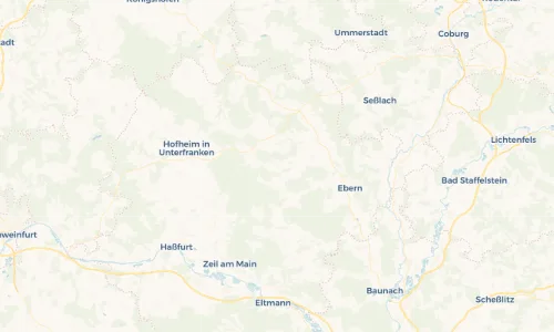 Regenradar-Vorschau: aktuelle Niederschläge in Bischwind am Raueneck und Umgebung