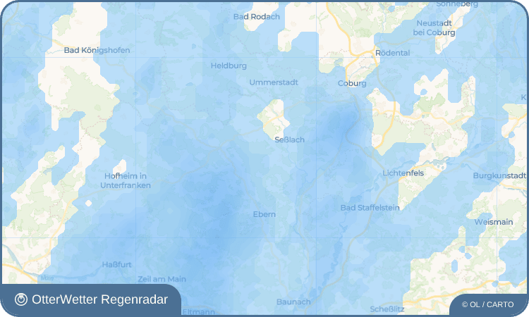 OtterWetter Regenradar-Widget Bischwind
