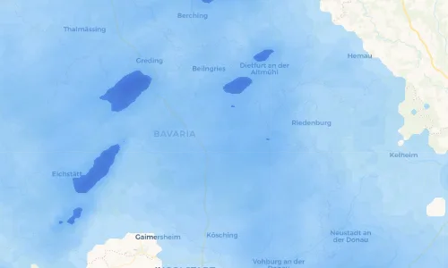 Regenradar Vorschaubild - Aktuelle Niederschläge in Bitz und Umgebung