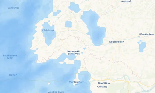 Regenradar Vorschaubild - Aktuelle Niederschläge in Blindenhaselbach und Umgebung