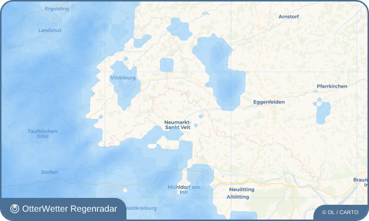 Wetter-Widget-Vorschau mit Vorhersagedaten für Blindenhaselbach