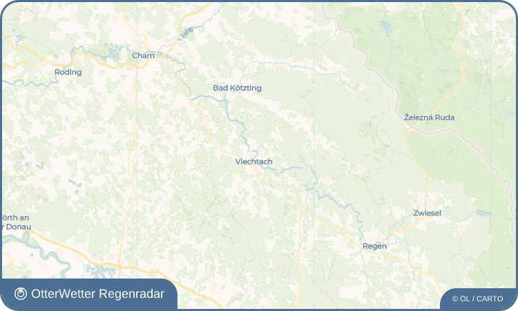 OtterWetter Regenradar-Widget Blossersberg