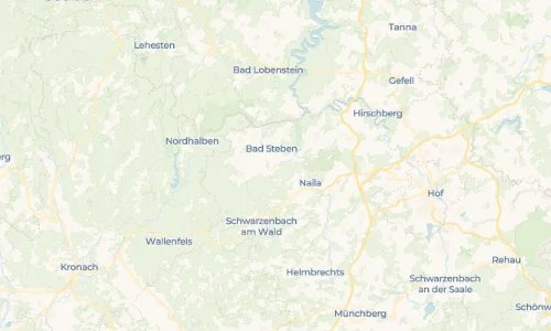 Regenradar Vorschaubild - Aktuelle Niederschläge in Bobengrün und Umgebung