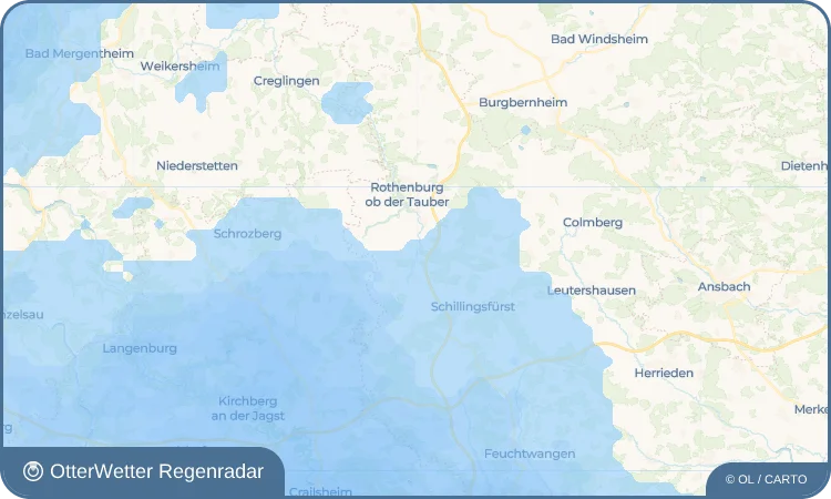 Wetter-Widget-Vorschau mit Vorhersagedaten für Bockenfeld