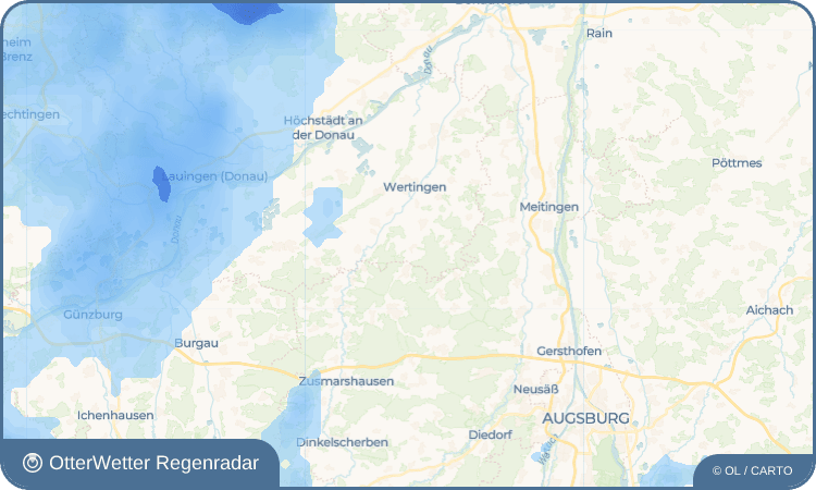 OtterWetter Regenradar-Widget Bocksberg
