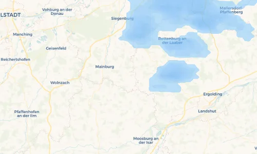 Regenradar-Vorschau: aktuelle Niederschläge in Böham und Umgebung