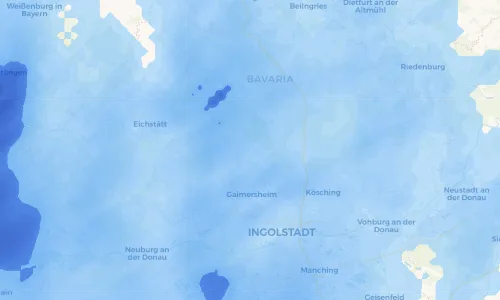 Regenradar Vorschaubild - Aktuelle Niederschläge in Böhmfeld und Umgebung
