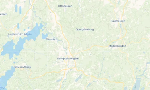 Regenradar Vorschaubild - Aktuelle Niederschläge in Börwang und Umgebung