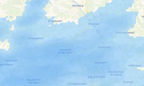 Regenradar Vorschaubild - Aktuelle Niederschläge in Bösenbechhofen und Umgebung