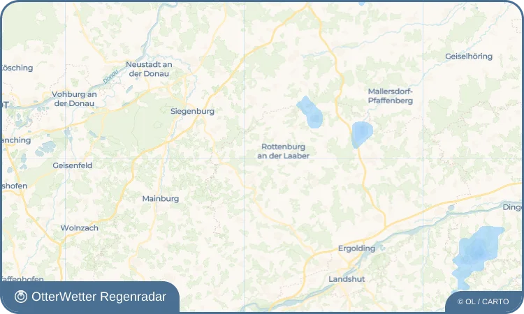 Wetter-Widget-Vorschau mit Vorhersagedaten für Bogenhausen