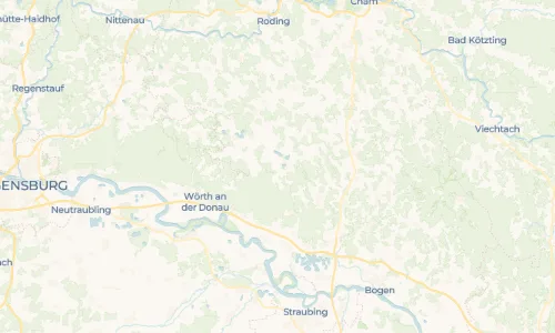 Regenradar Vorschaubild - Aktuelle Niederschläge in Bogenroith und Umgebung