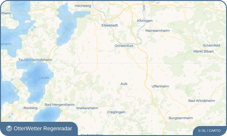 OtterWetter Regenradar-Widget Bolzhausen