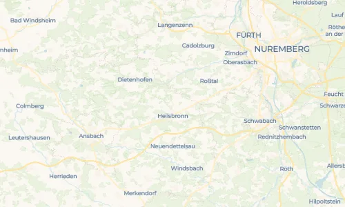 Regenradar Vorschaubild - Aktuelle Niederschläge in Bonnhof und Umgebung