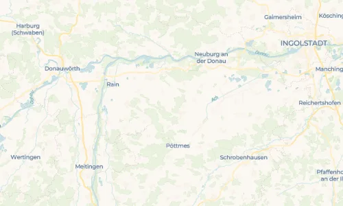 Regenradar Vorschaubild - Aktuelle Niederschläge in Bonsal und Umgebung