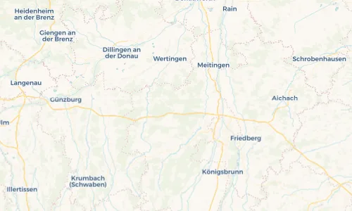 Regenradar Vorschaubild - Aktuelle Niederschläge in Bonstetten und Umgebung