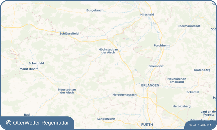 OtterWetter Regenradar-Widget Boxbrunn